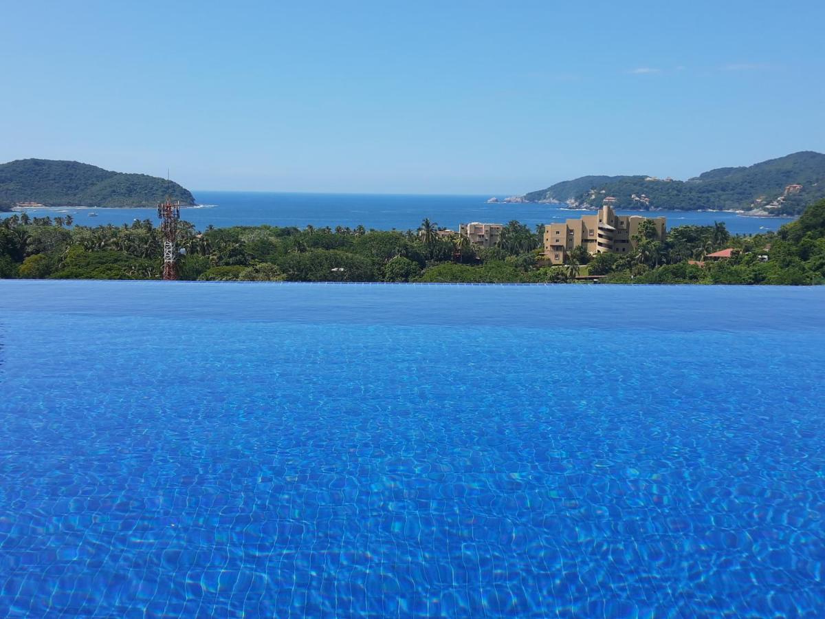 Sunset House Zihuatanejo Aparthotel Bagian luar foto