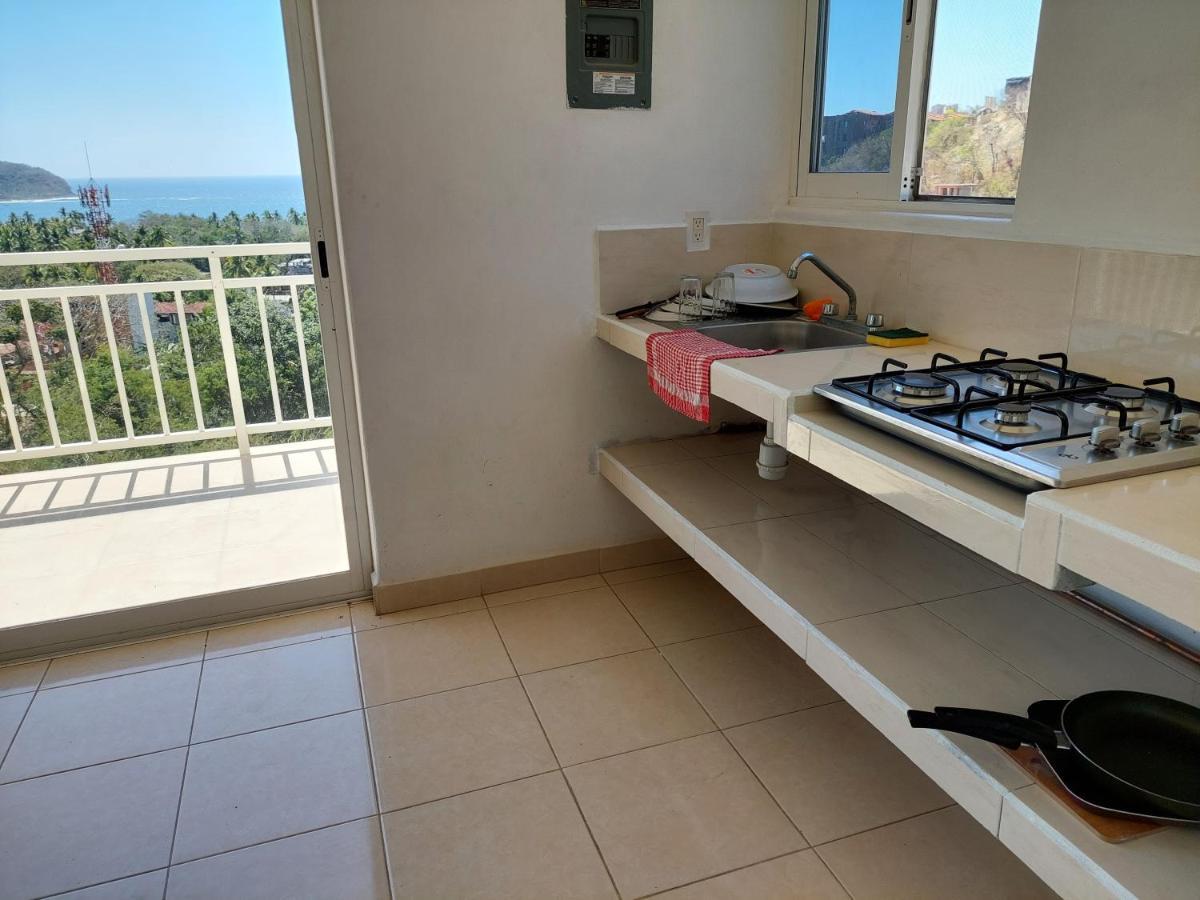 Sunset House Zihuatanejo Aparthotel Bagian luar foto