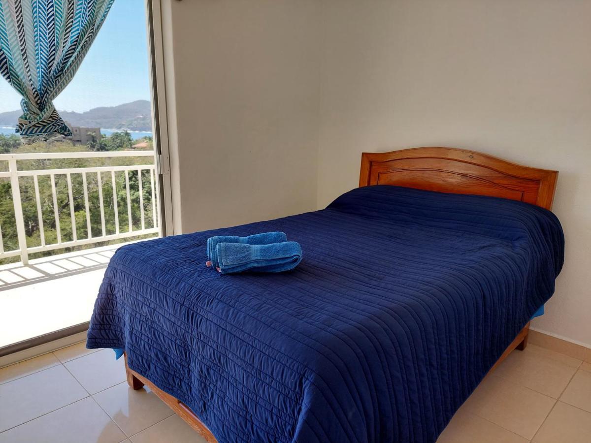 Sunset House Zihuatanejo Aparthotel Bagian luar foto